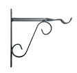 CENTRALE BRICO - Potence fer plat anthracite - 20x20 cm - Acier époxy - vignette