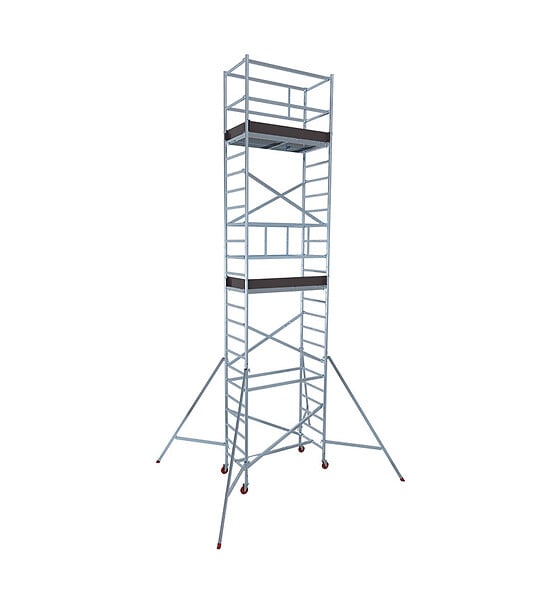 HAILO - Réhausse échafaudage roulant Expert Pro - 7,40m - large