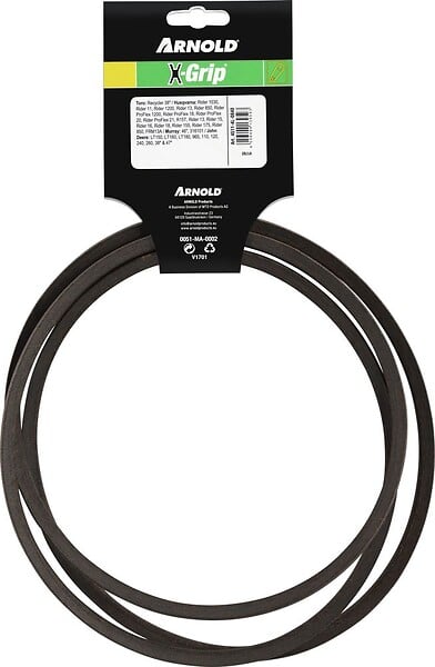 CENTRALE BRICO - Courroie trapézoïdale X-Grip V de type 4L840 - large