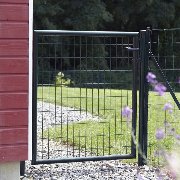 DIRICKX - Portillon grillagé Eco l.105 x H.150 cm, gris - large