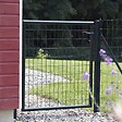 DIRICKX - Portillon grillagé Eco garden l.105 x H.100 cm, gris - vignette