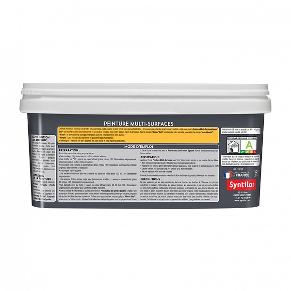 CENTRALE BRICO - Peinture intérieur Renov sol SYNTILOR, beige sable, 2 l - large