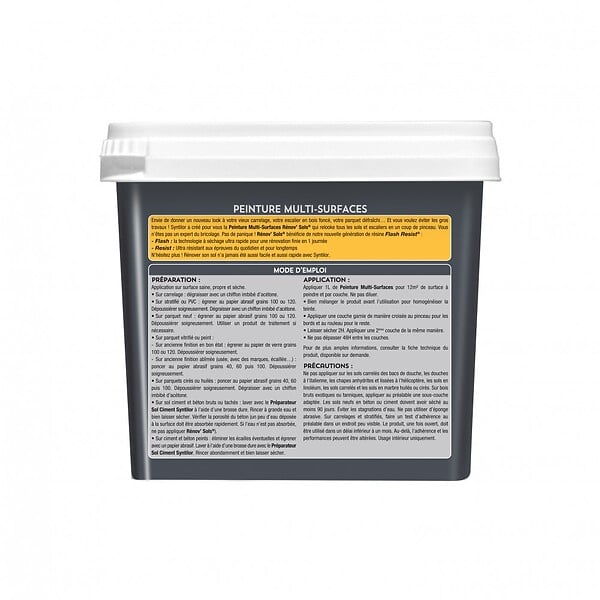 CENTRALE BRICO - Peinture intérieur Renov sol SYNTILOR, blanc, 0.75 l - large