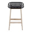 HOME SIGHT - Lot de 2 chaises de bar Homesight - Noir - vignette