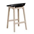 HOME SIGHT - Lot de 2 chaises de bar Homesight - Noir - vignette