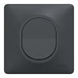 SCHNEIDER ELECTRIC - Ovalis - Monobloc - Interrupteur va et vient - 10AX - Anthracite - vignette
