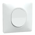 SCHNEIDER ELECTRIC - Bouton poussoir monobloc - Ovalis - Blanc - 10A - vignette