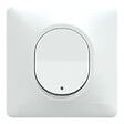 SCHNEIDER ELECTRIC - Interrupteur va-et-vient plastique recyclé Ovalis Blanc 10AX - vignette