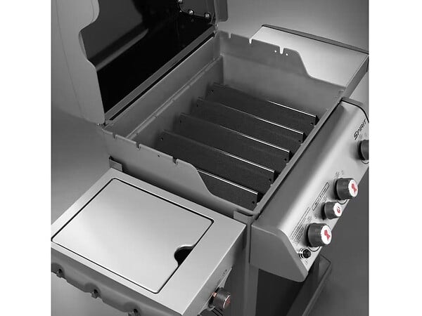 WEBER - Lot de 5 barres Flavorizer acier émaillé pour barbecue gaz Spirit 300 - large