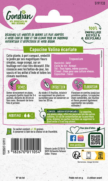 GONDIAN - Capucine Valina Ecarlate Gondian - large