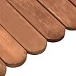 VIDAXL - vidaXL Rouleau de bordure Marron 120 cm Bois de pin imprégné - vignette