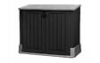 KETER - Coffre de jardin Itout midi gris clair  noir - 845 L - vignette