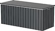 DURAMAX - Coffre de rangement métal 1,27m² - 1,74 x 0,73 m - Anthracite - vignette