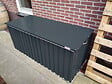 DURAMAX - Coffre de rangement métal 1,27m² - 1,74 x 0,73 m - Anthracite - vignette