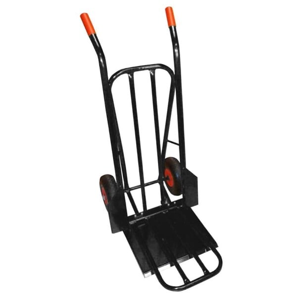 HAILO - Diable de chantier professionnel - Charges lourdes - Roues increvable PU à¸ 260mm - large