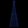VIDAXL - vidaXL Arbre de Noël cône 500 LED Bleues 100x300 cm - vignette