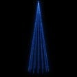 VIDAXL - vidaXL Sapin de Noël avec piquet 1134 LED Bleues 800 cm - vignette