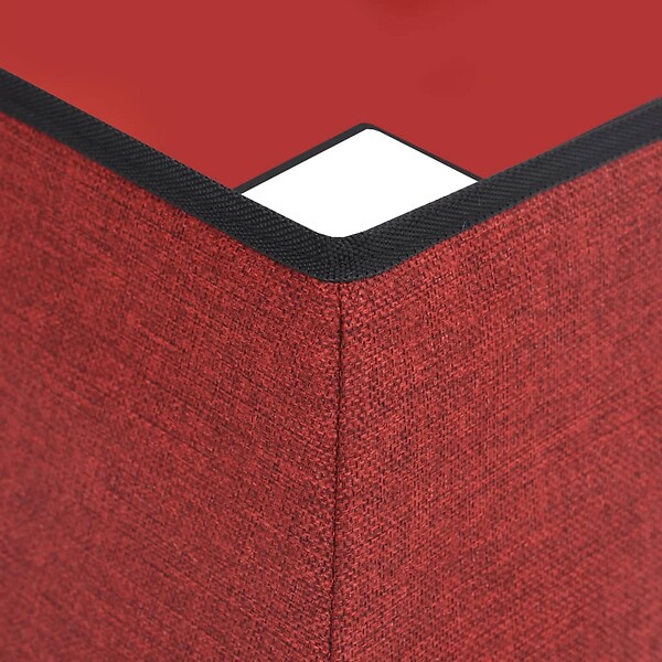 VIDAXL - vidaXL Jupe de sapin de Noël Rouge et blanc 48x48x25 cm - large