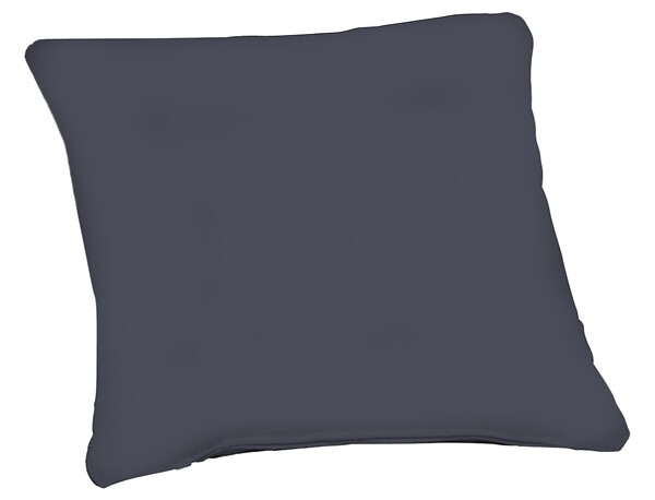 ANJOSA - Coussin extérieur déco ANJOSA déhoussable 40x40x10cm Gris Anthracite - large