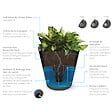 CENTRALE BRICO - Pot rond noir Cup de 41 cm de haut avec TruDrop One - vignette