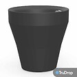 CENTRALE BRICO - Pot rond noir Rim de 46 cm avec TruDrop One - vignette