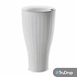 CENTRALE BRICO - Pot rond blanc Cup de 41 cm de haut avec TruDrop One - vignette