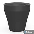 CENTRALE BRICO - Pot rond noir Rim de 56 cm avec TruDrop One - vignette