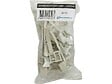 CENTRALE BRICO - Lot De 10 Fixes Pour Tube Et Chevilles, Diam.25, L.85 Mm - vignette
