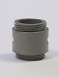 CENTRALE BRICO - Manchon prolongateur en pvc à coller / à visser, mâle / mâle, D.32 - vignette