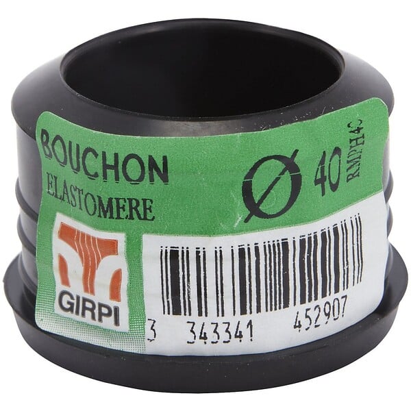 CENTRALE BRICO - Manchon en pvc à emboîtage, mâle / femelle, D.40 - large