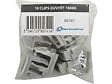 CENTRALE BRICO - Lot de 10 clips ouverts, Diam.16, L.20 mm - vignette