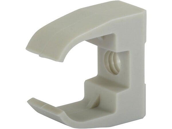 CENTRALE BRICO - Lot de 10 clips ouverts, Diam.20, L.30 mm - large