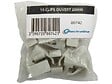 CENTRALE BRICO - Lot de 10 clips ouverts, Diam.20, L.30 mm - vignette