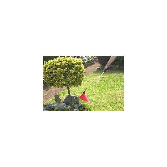 HOZELOCK - Cache de désherbage XL - Plastique - Rouge - 40cm - large