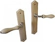 CENTRALE BRICO - 2 poignées de porte Bois sans trou, bois entraxe 195 mm - vignette