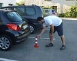 OUTIFRANCE - Poteau de parking avec fermeture à  clé - vignette