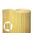 VOUNOT - Canisse PVC brise vue renforce avec attaches de fixation 90x300cm beige - vignette