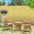 VOUNOT - Canisse PVC brise vue renforce avec attaches de fixation 80x300cm beige - vignette