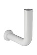 GEBERIT - Coude de chasse 90° haute position avec rosace 20x20cm blanc - GEBERIT - 118.008.11.1 - vignette