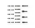HANGER - Coffret embouts et noix de serrage 20 pièces - HANGER - 250006 - vignette