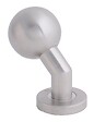 HERACLES - Bouton de porte JADE inox boule deportée diamètre 55mm - HERACLES - B-INOX-BP03 - vignette