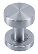 HERACLES - Bouton de porte inox rond plat diamètre 52mm - HERACLES - B-INOX-BP01 - vignette