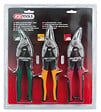 KS TOOLS - KSTOOLS - Jeu de cisaille pour tôles, 3 pièces - 118.0050 - vignette