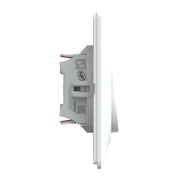 SCHNEIDER ELECTRIC - Ovalis - Monobloc - Double va et vient - 10AX - Blanc - large