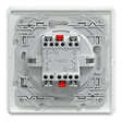 SCHNEIDER ELECTRIC - Ovalis - Monobloc - Double va et vient - 10AX - Blanc - vignette