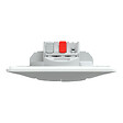 SCHNEIDER ELECTRIC - Ovalis - Monobloc - Interrupteur 2 boutons pour volet roulant- 6AX - B - vignette