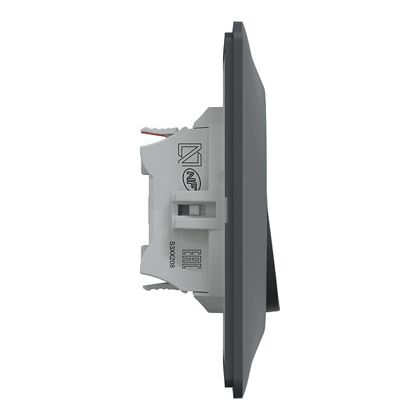 SCHNEIDER ELECTRIC - Interrupteur volet roulant - Ovalis - Anthracite - 6AX - large