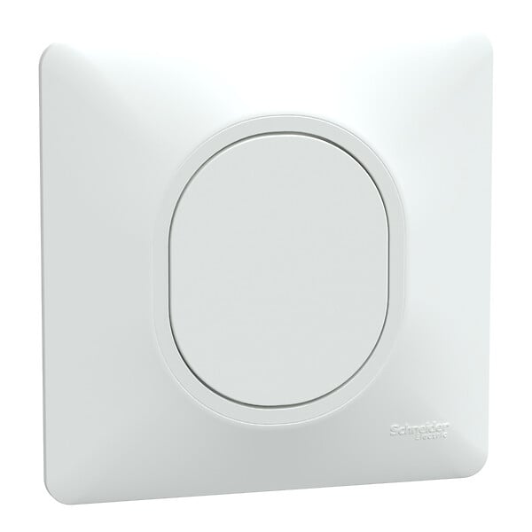 SCHNEIDER ELECTRIC - Ovalis - Monobloc - Ovalis - obturateur - Blanc - large