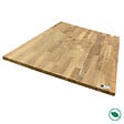 FORESTEA - Plateau teck massif lamellé collé abouté 1200 x 800 x 25 mm - FSC 100% - vignette