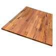 FORESTEA - Plateau acajou massif huilé lamellé collé abouté 1200 x 800 x 25 mm - FSC 100% - vignette